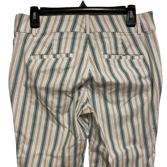Loft Size 6 Striped Straight Leg Slacks - Picture 5 of 11